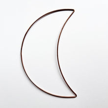  12” Metal Crescent Moon Shape - MakeBox & Co.