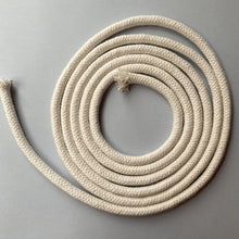  12mm Natural Braided Cotton Rope (per meter) - MakeBox & Co.