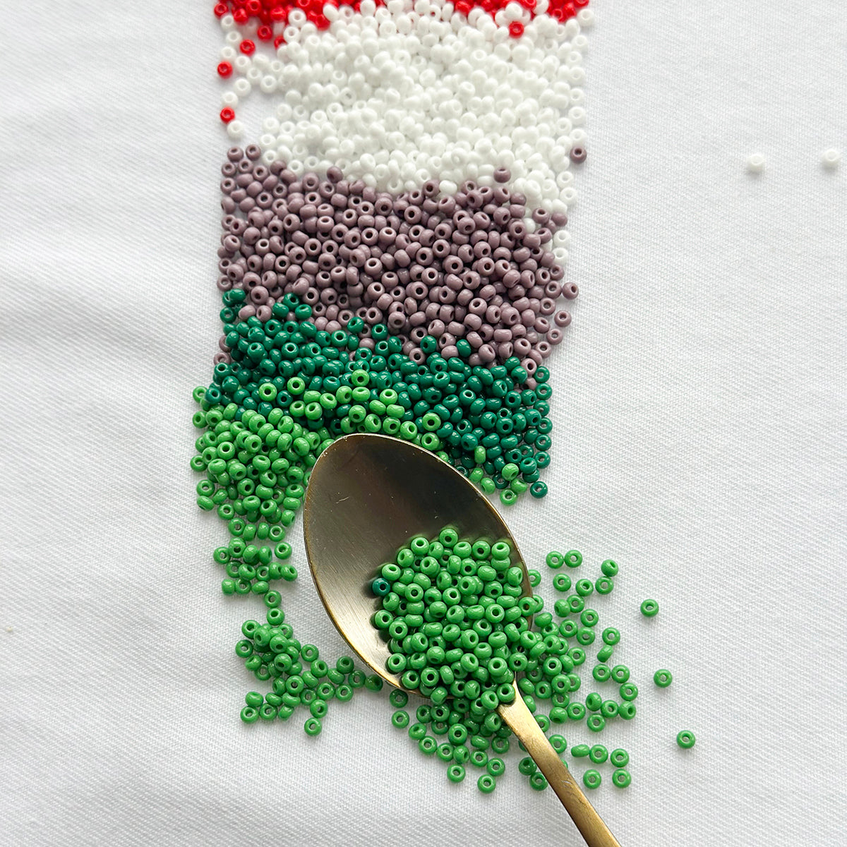 4 Garden Beaded Coasters w/ Digital Instructions