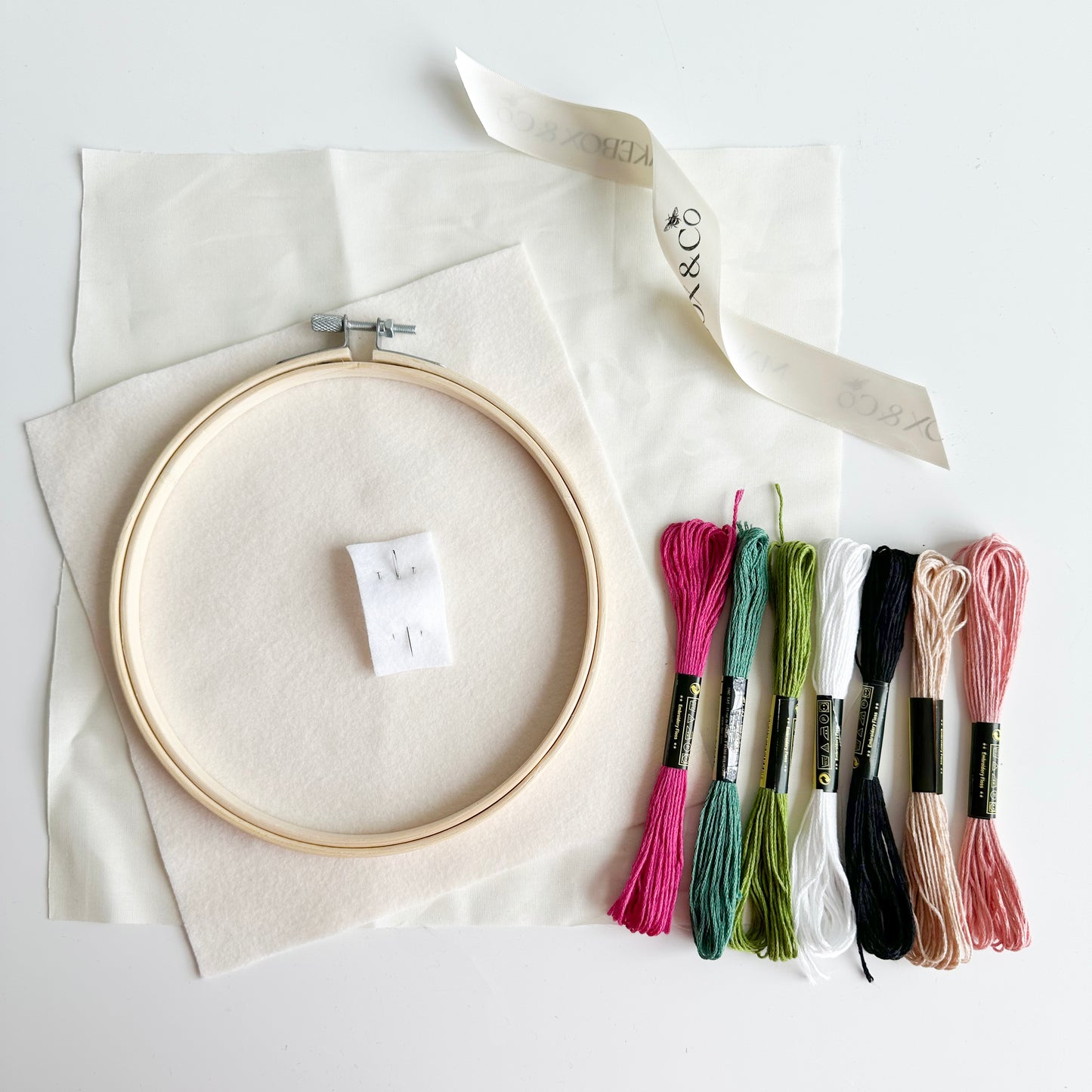 The Frolicking Fawn Embroidery, 7 inch