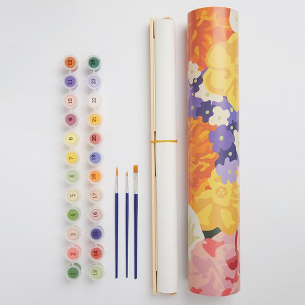 fredericks and mae wildflower seed paper cannon RHS Floral Painting by numbers