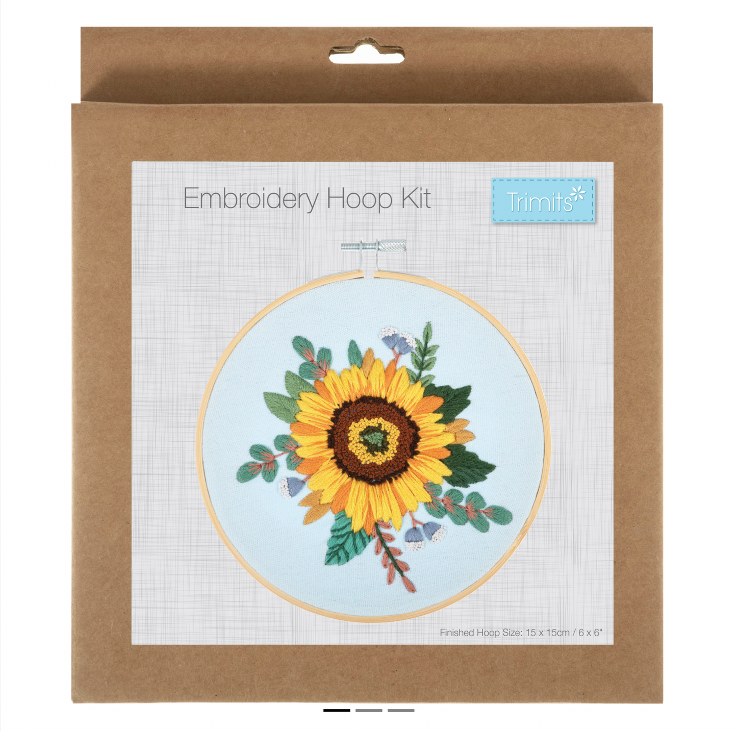 Sunflower Embroidery Kit