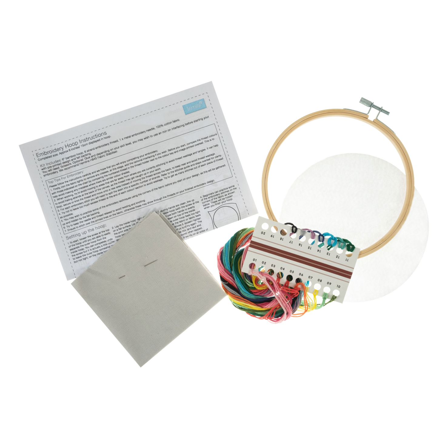 Elephants Embroidery Kit