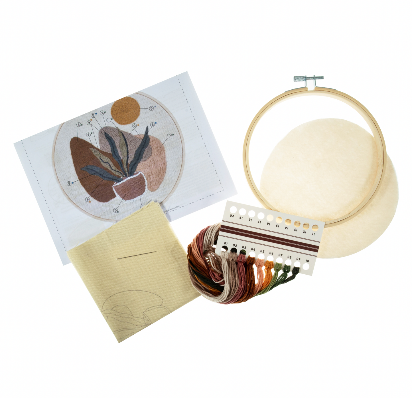 Nature Embroidery Kit