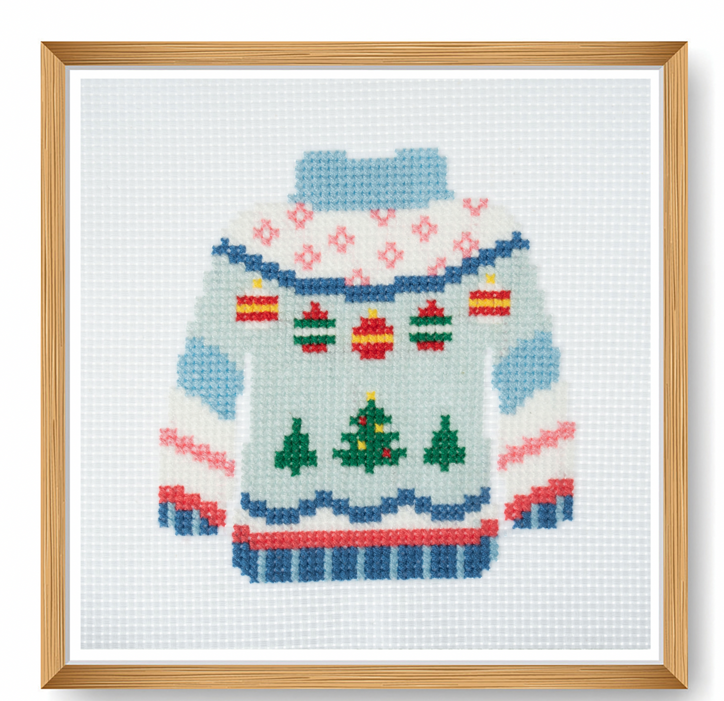 Mini Christmas Jumper Counted Cross Stitch