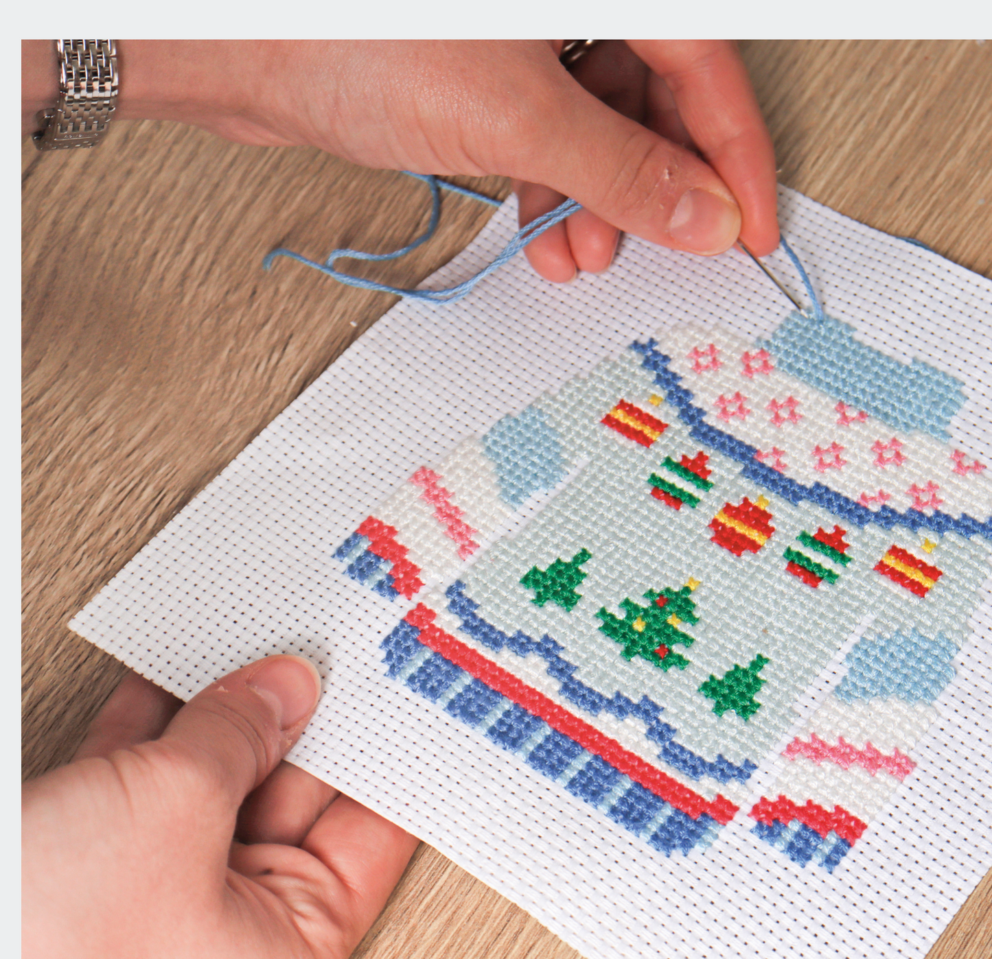 Mini Christmas Jumper Counted Cross Stitch