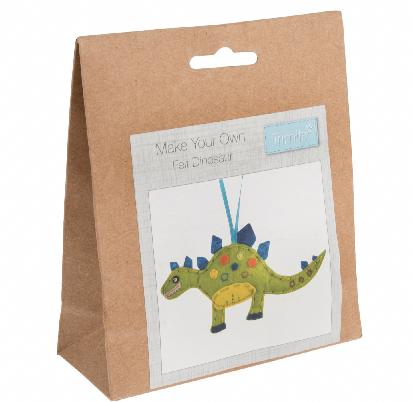 Felt Christmas Decoration Kit, Dinosaur