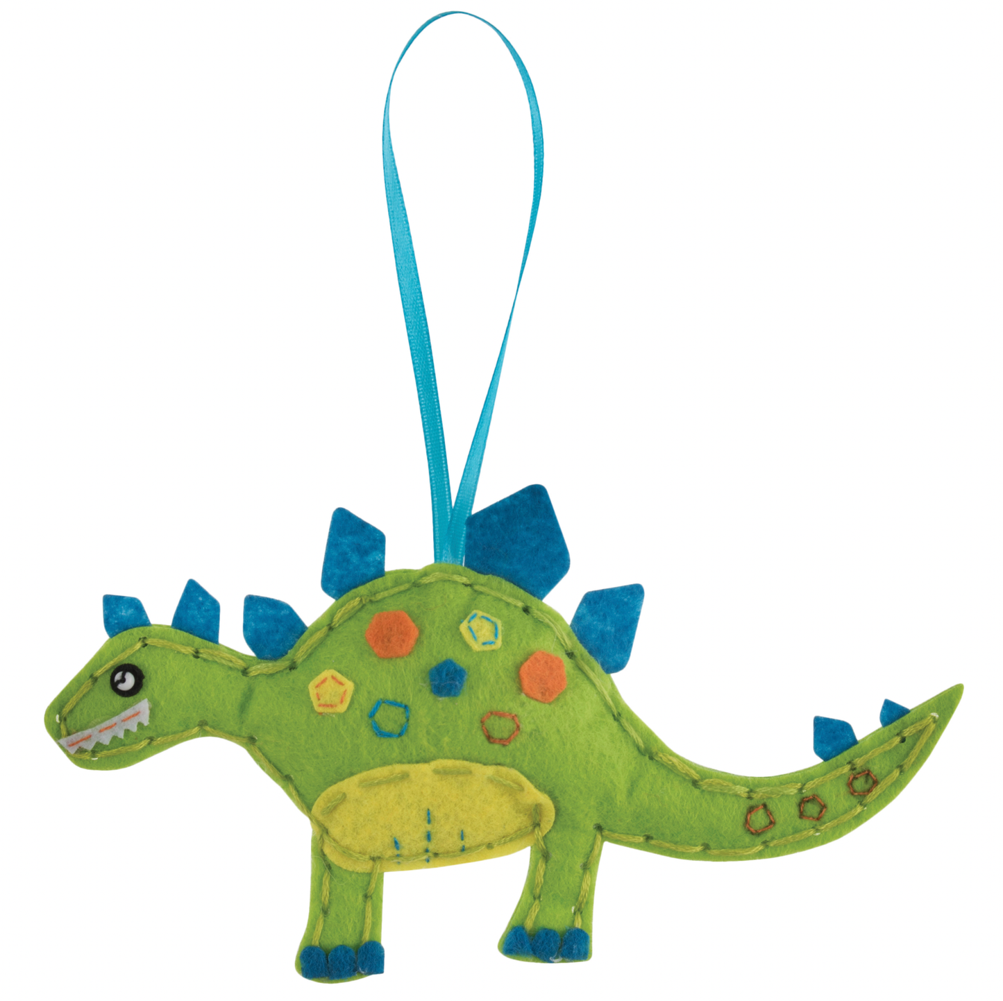 Felt Christmas Decoration Kit, Dinosaur
