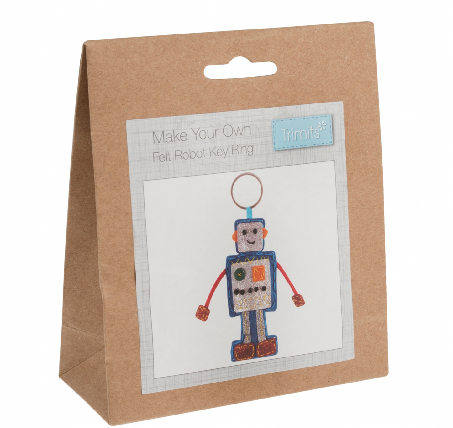 Felt Christmas Decoration Kit, Robot