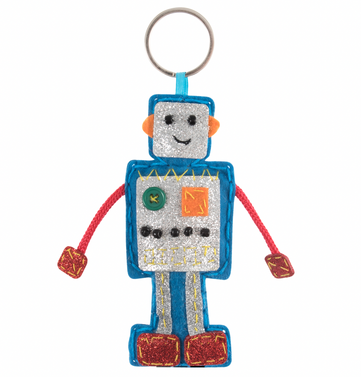 Felt Christmas Decoration Kit, Robot