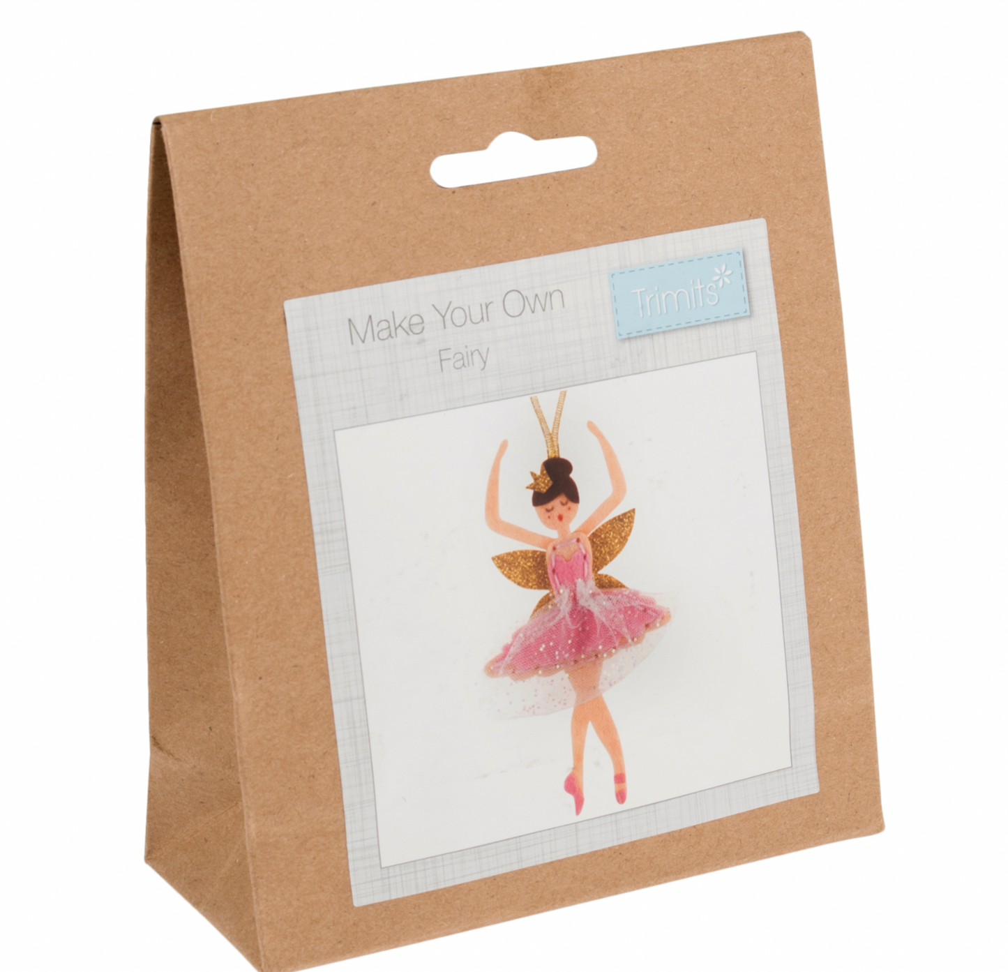 Felt Christmas Decoration Kit, Dancing Fairy