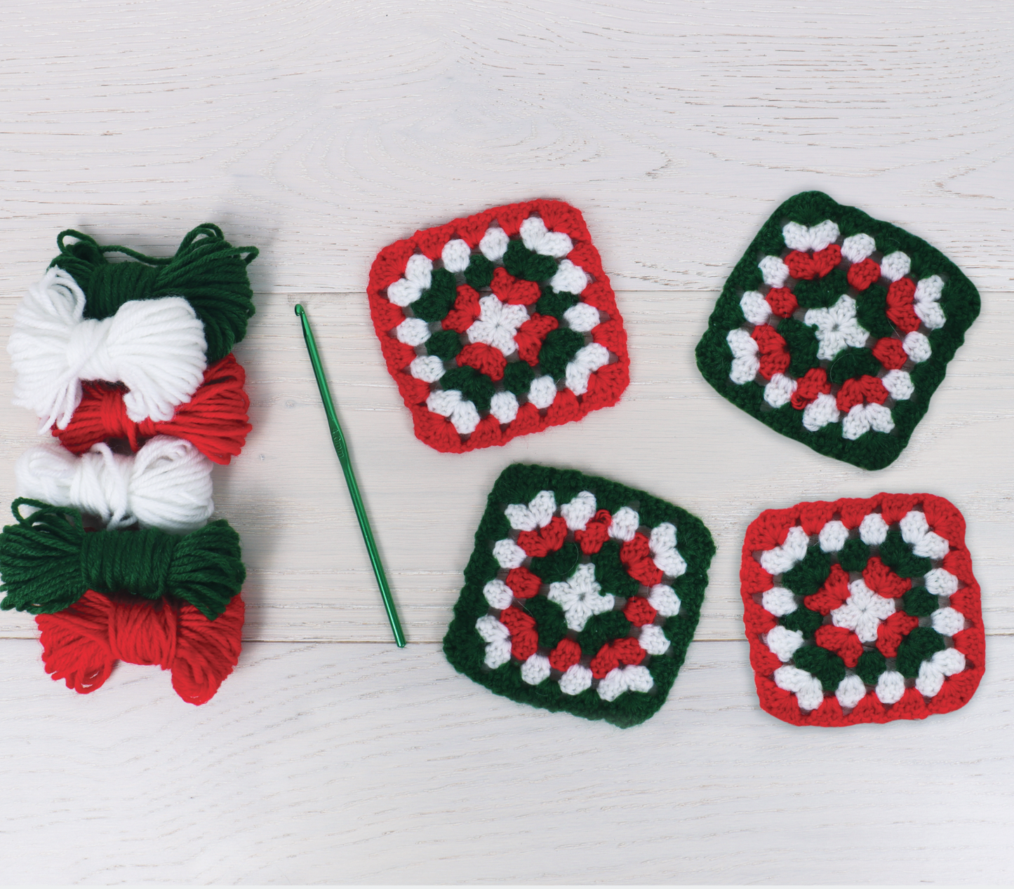 Granny Squares Beginners Crochet Kit