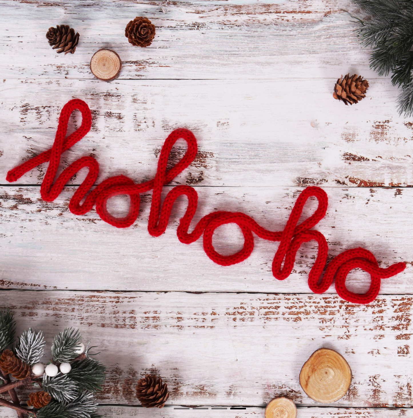 French Knitting Wire Kit: Hohoho