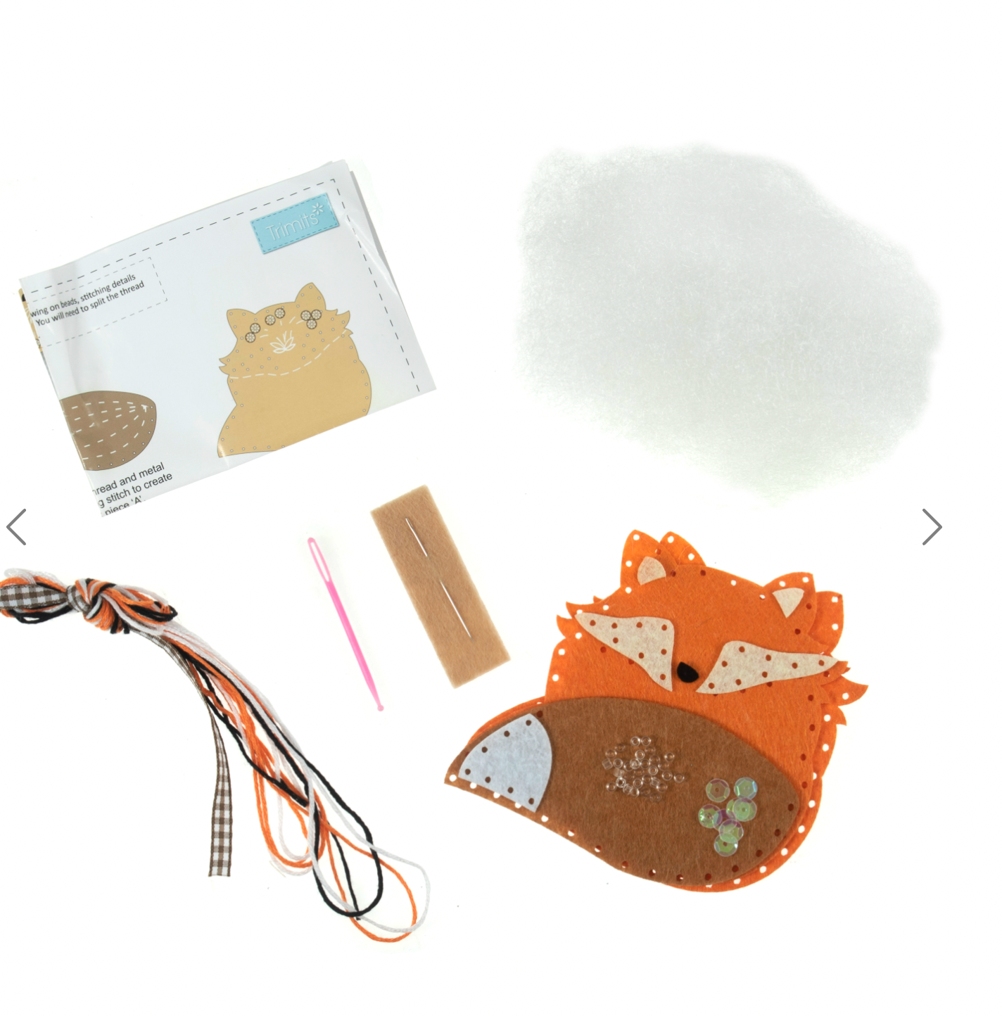 Felt Decoration Kit, Fox