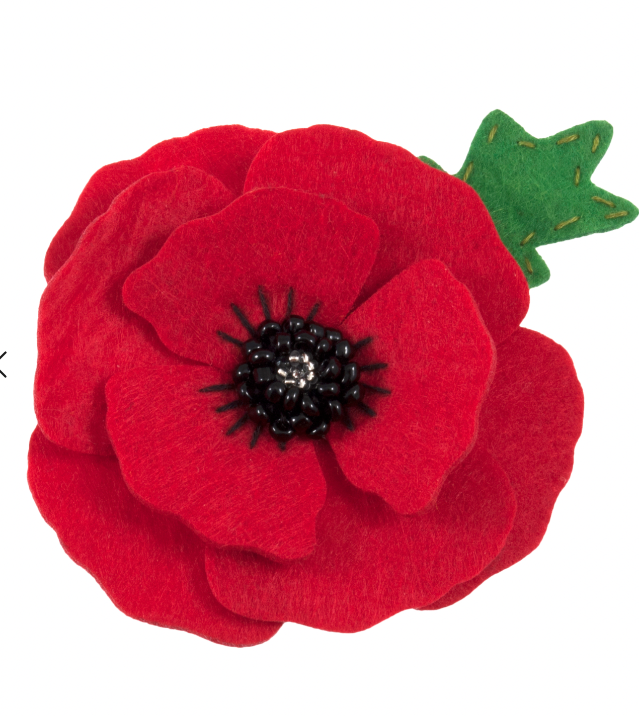 Felt Brooch Kit, Remembrance Poppy