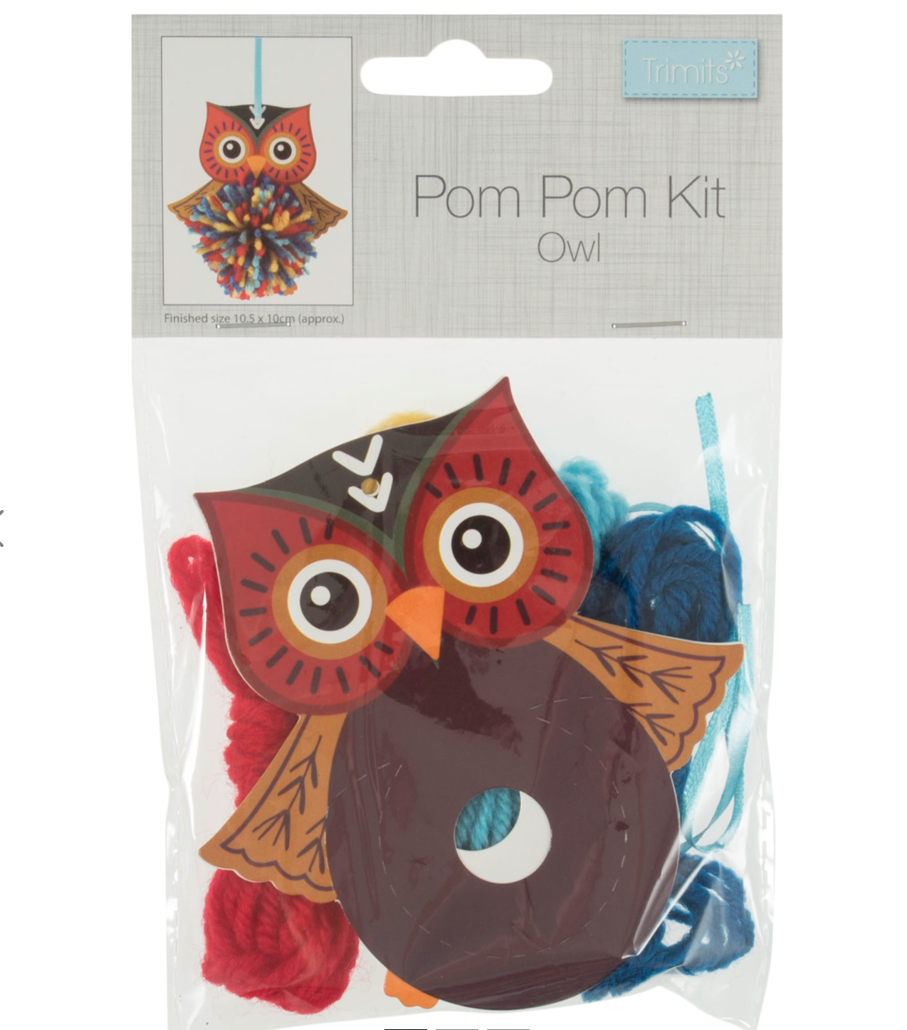 Pompom Decoration Kit, Owl