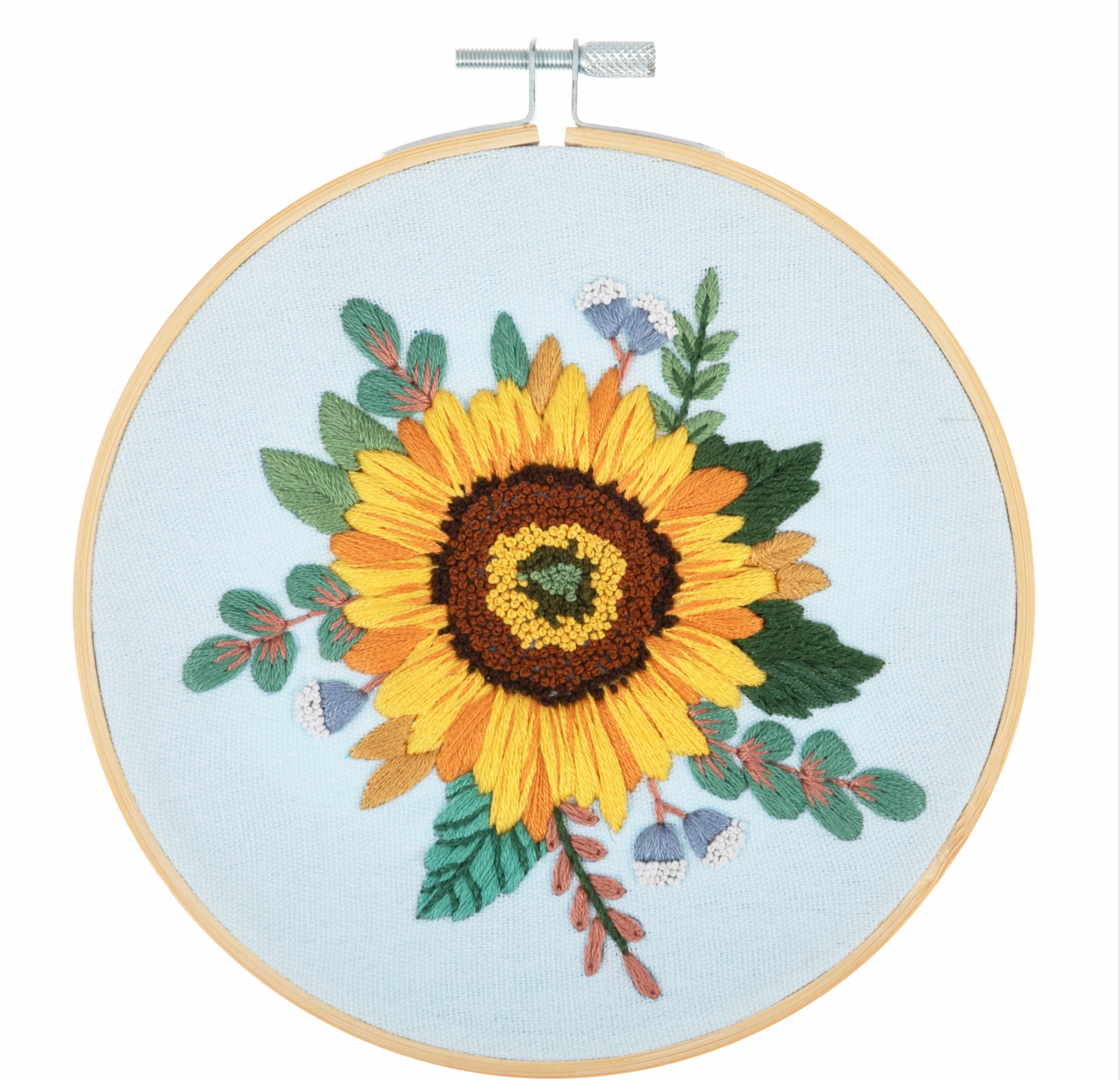Sunflower Embroidery Kit