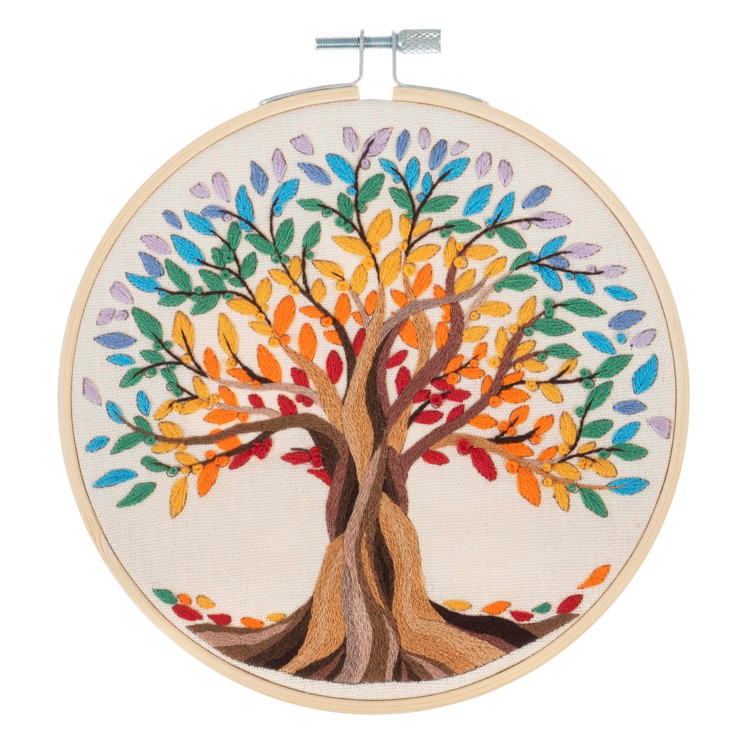 Embroidery Kit with Hoop: Tree of Life