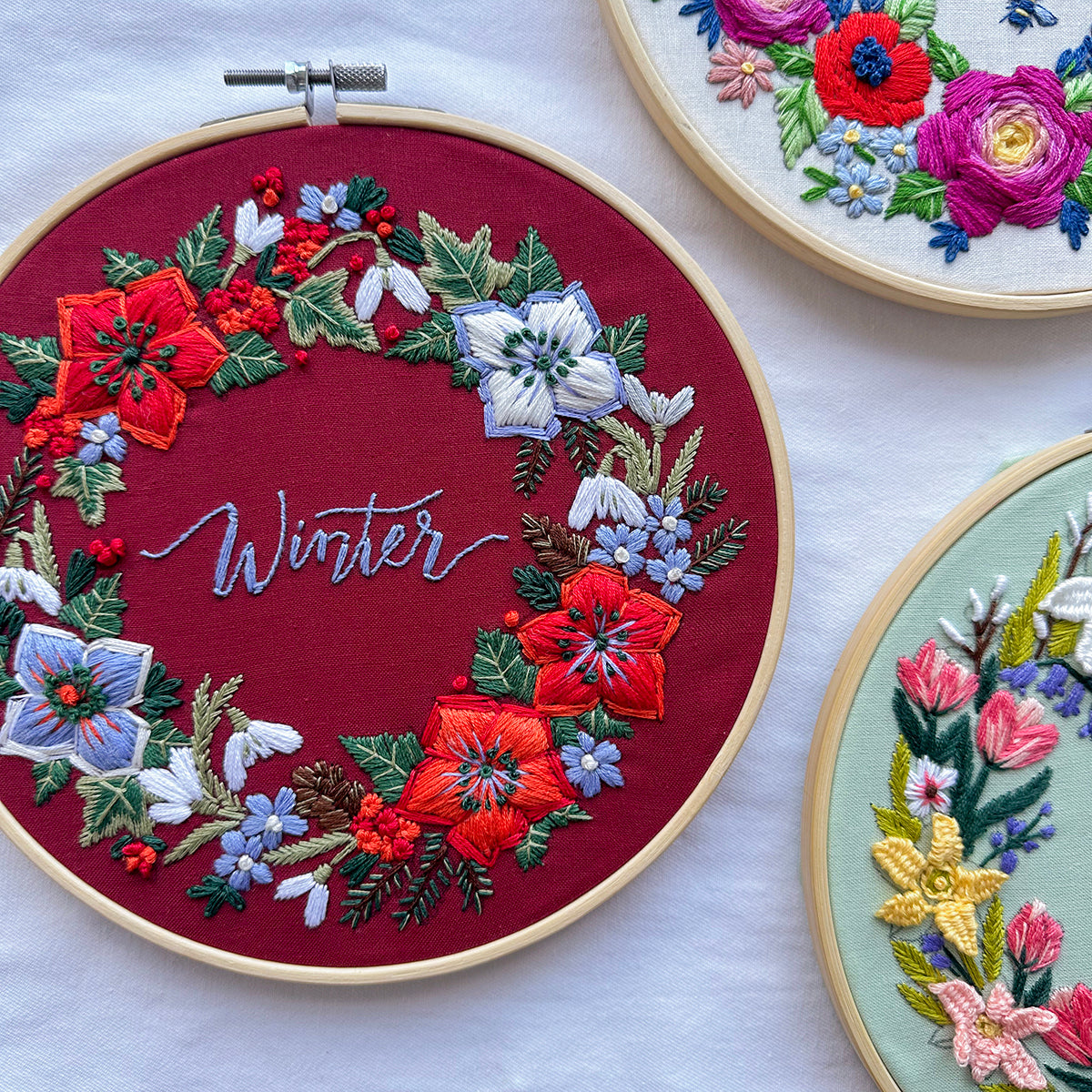 Pre- Order: WINTER Embroidery