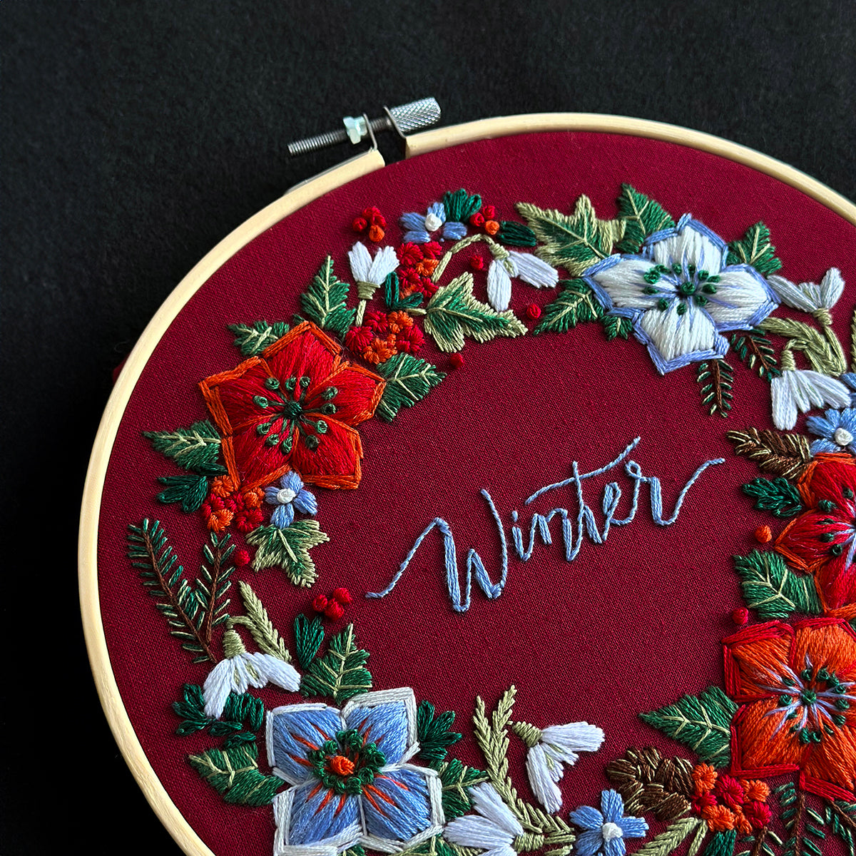 Pre- Order: WINTER Embroidery