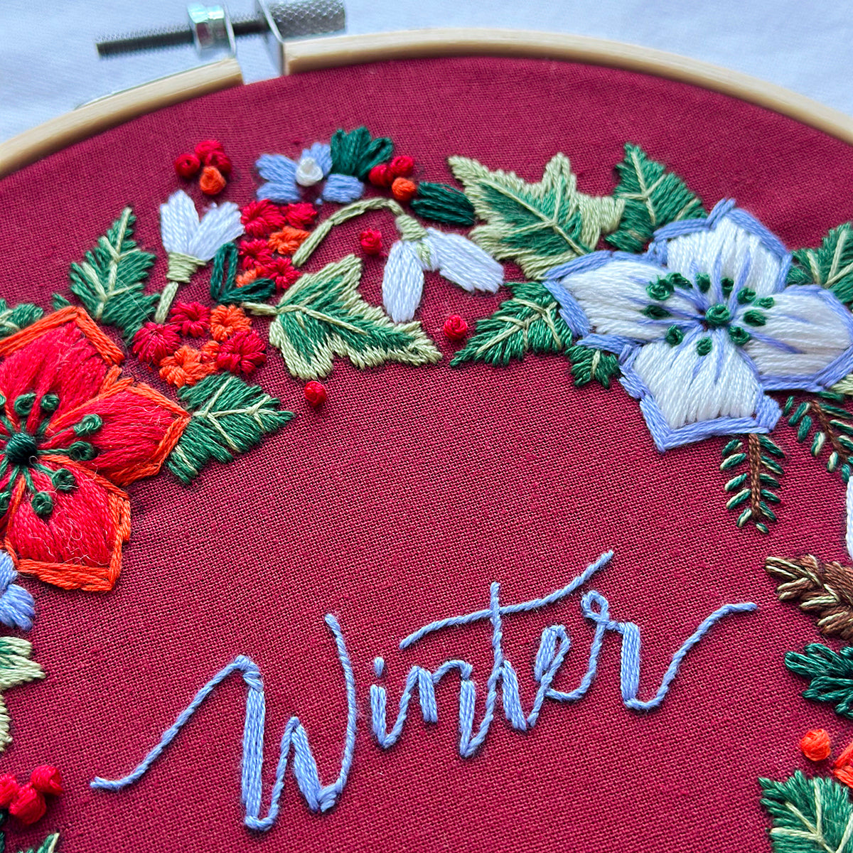 Pre- Order: WINTER Embroidery