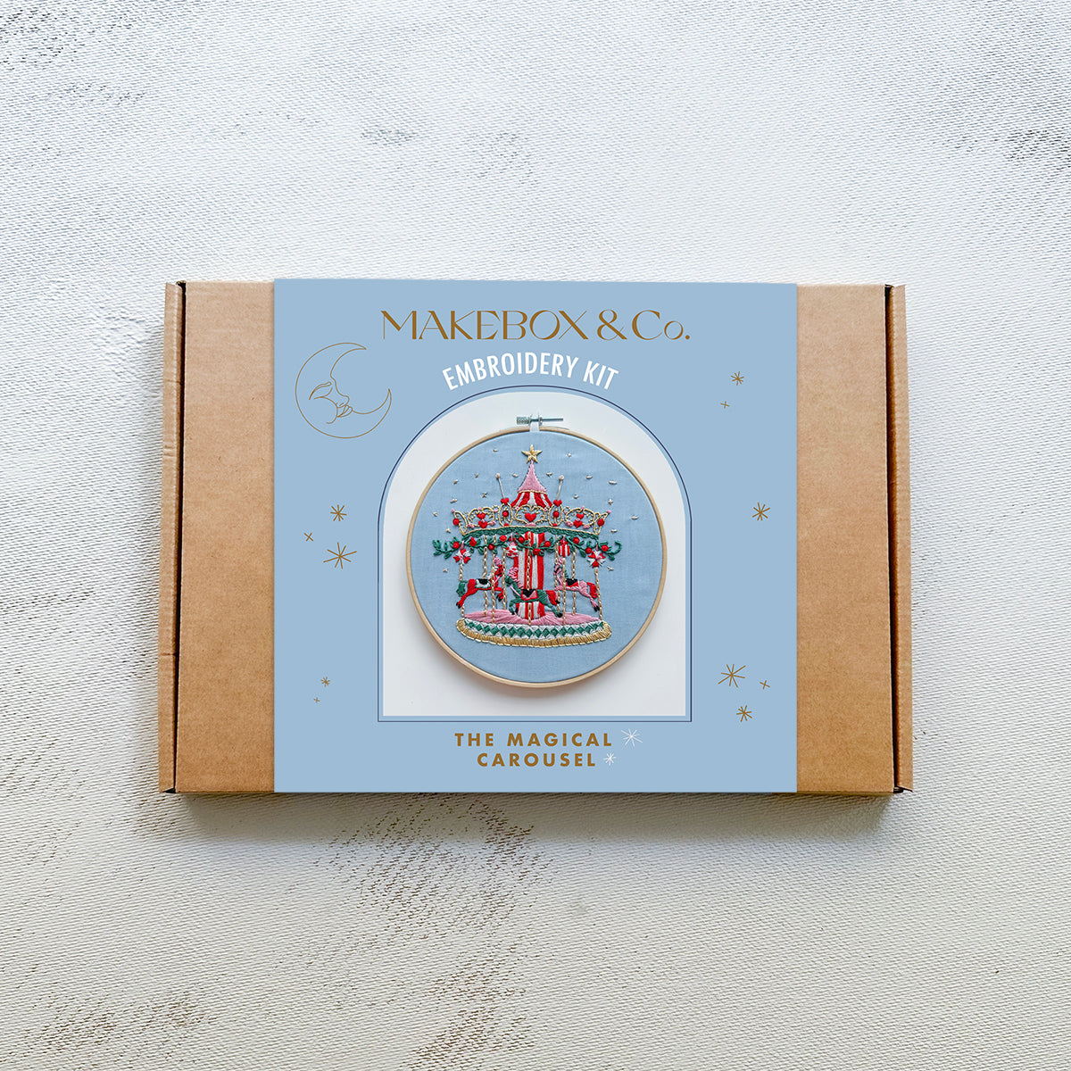 The Magical Carousel Embroidery – 8 inch