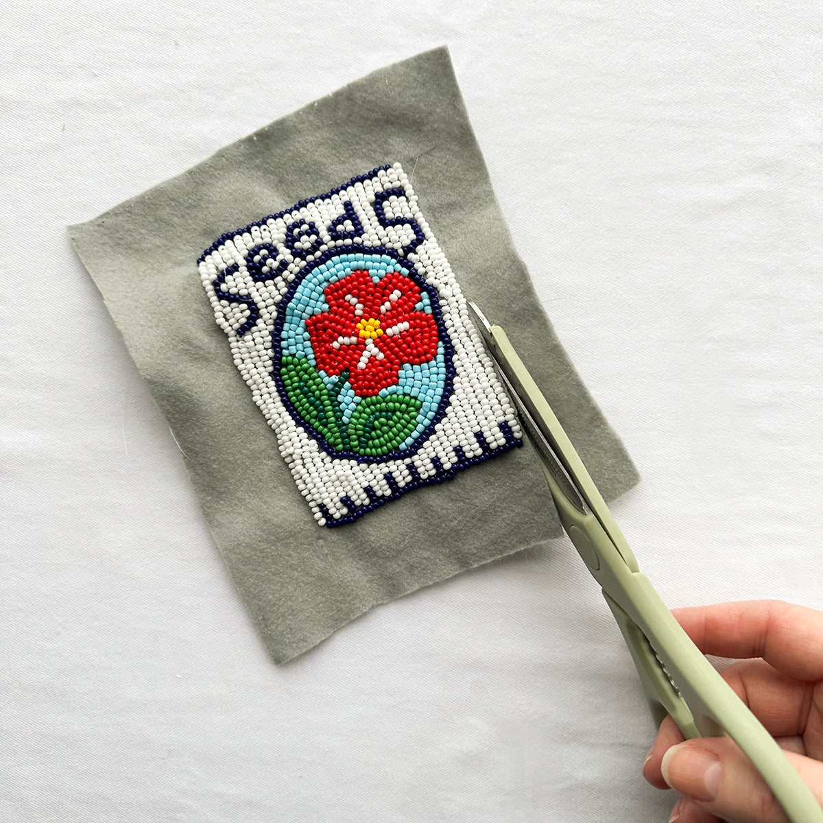 4 Garden Beaded Coasters w/ Digital Instructions