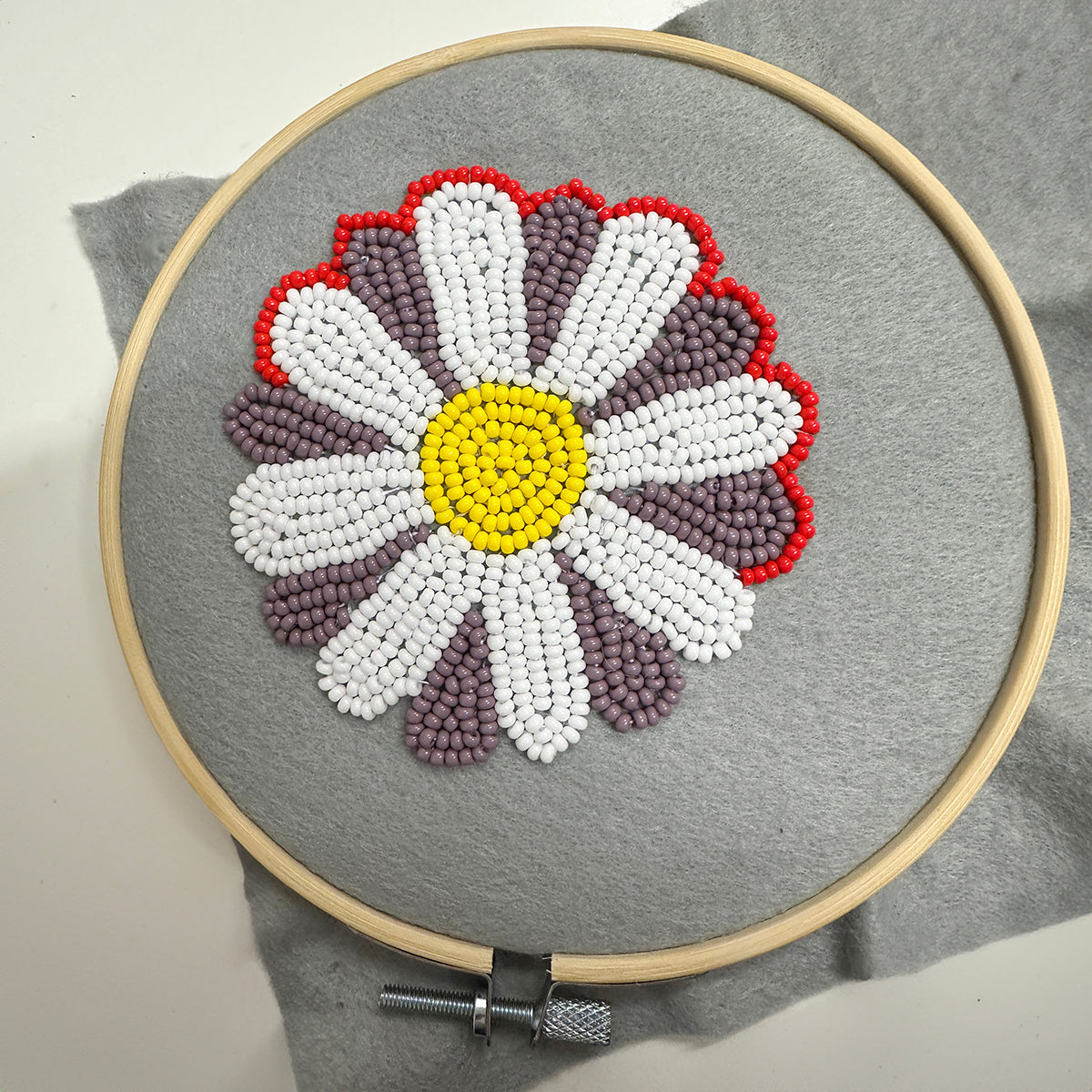 4 Garden Beaded Coasters w/ Digital Instructions