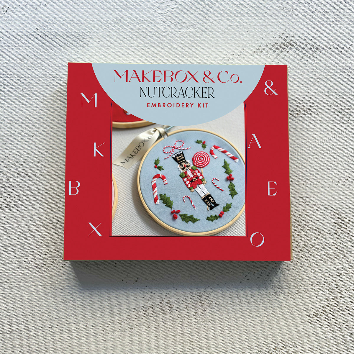 Nutcracker Embroidery, 6 inch