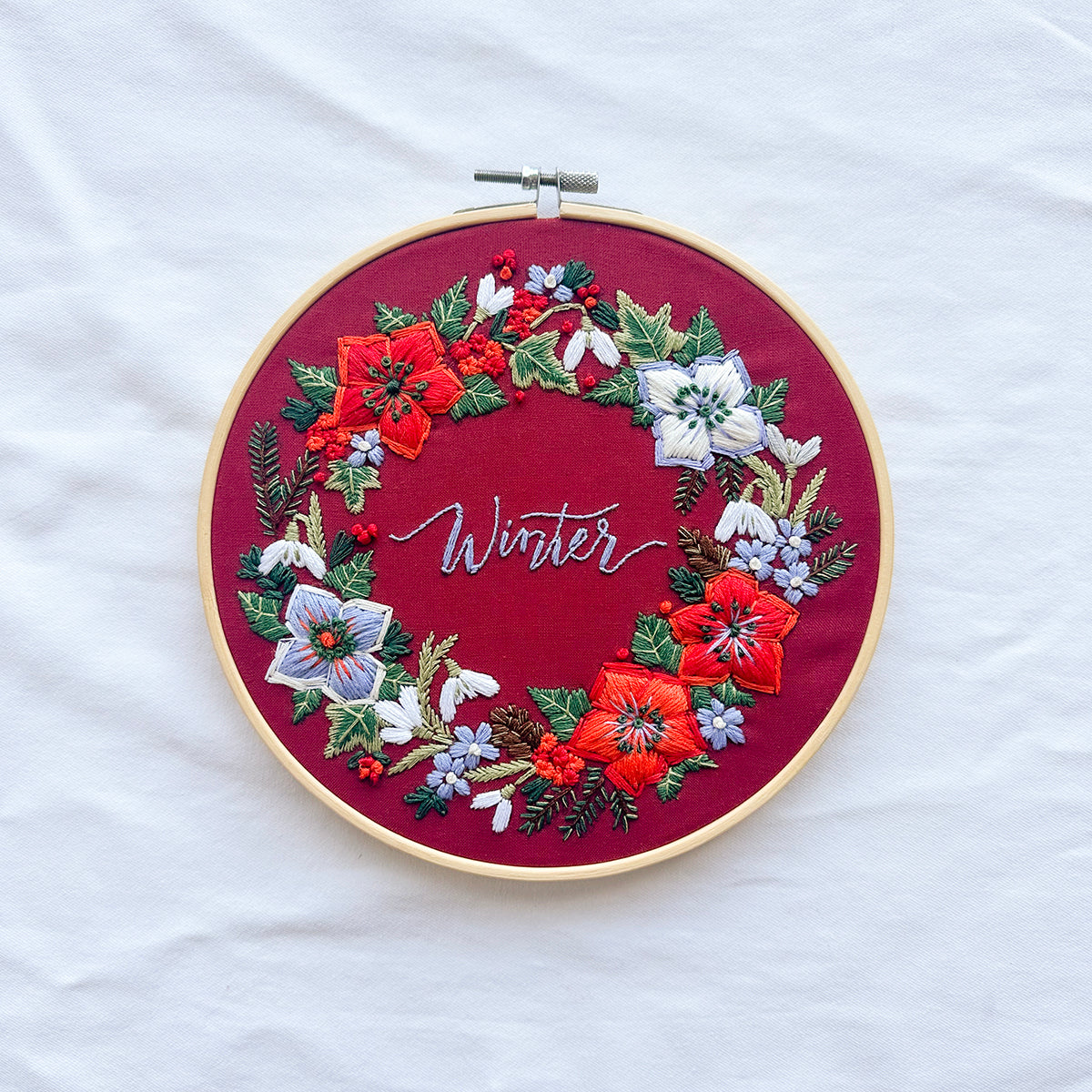 Pre- Order: WINTER Embroidery