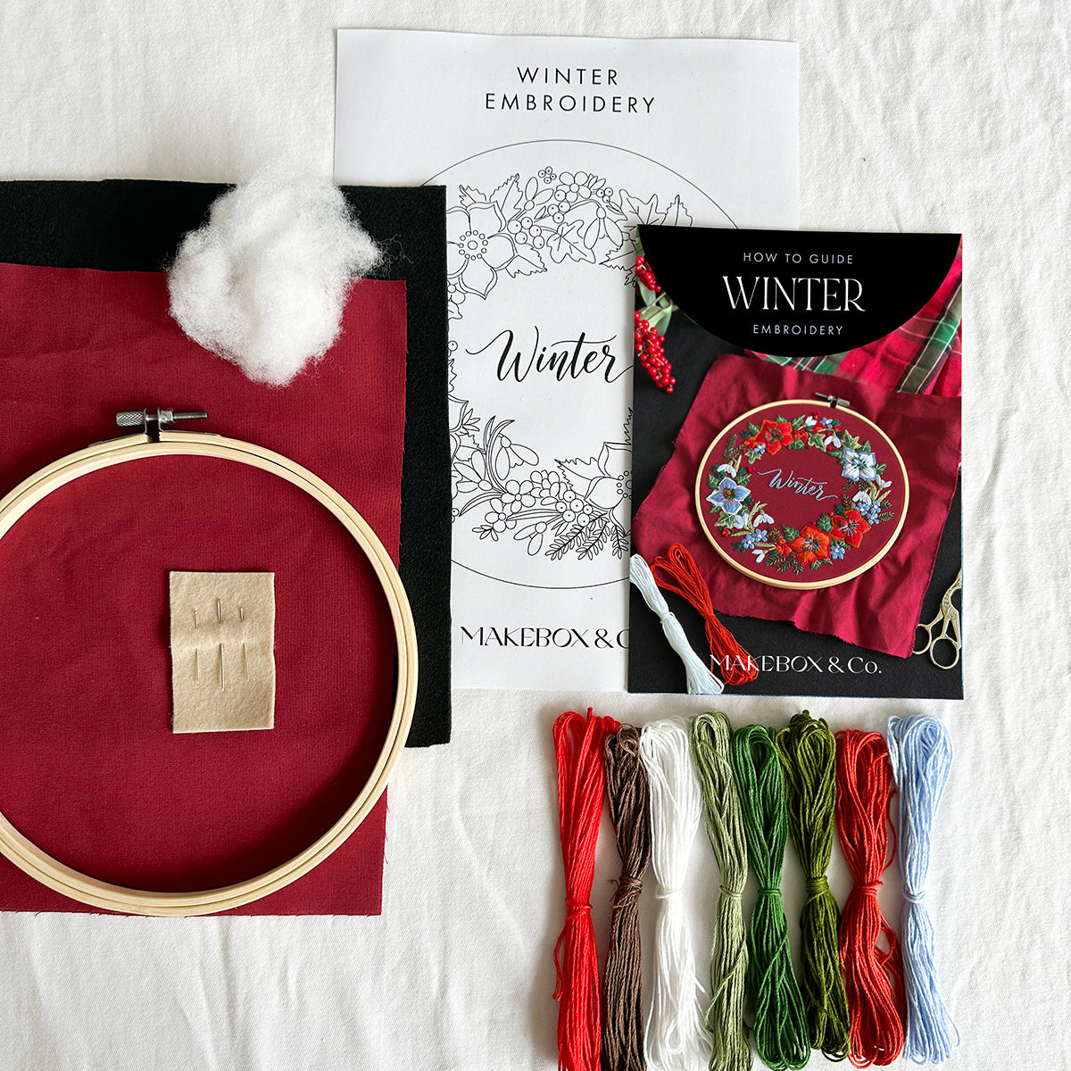 Pre- Order: WINTER Embroidery