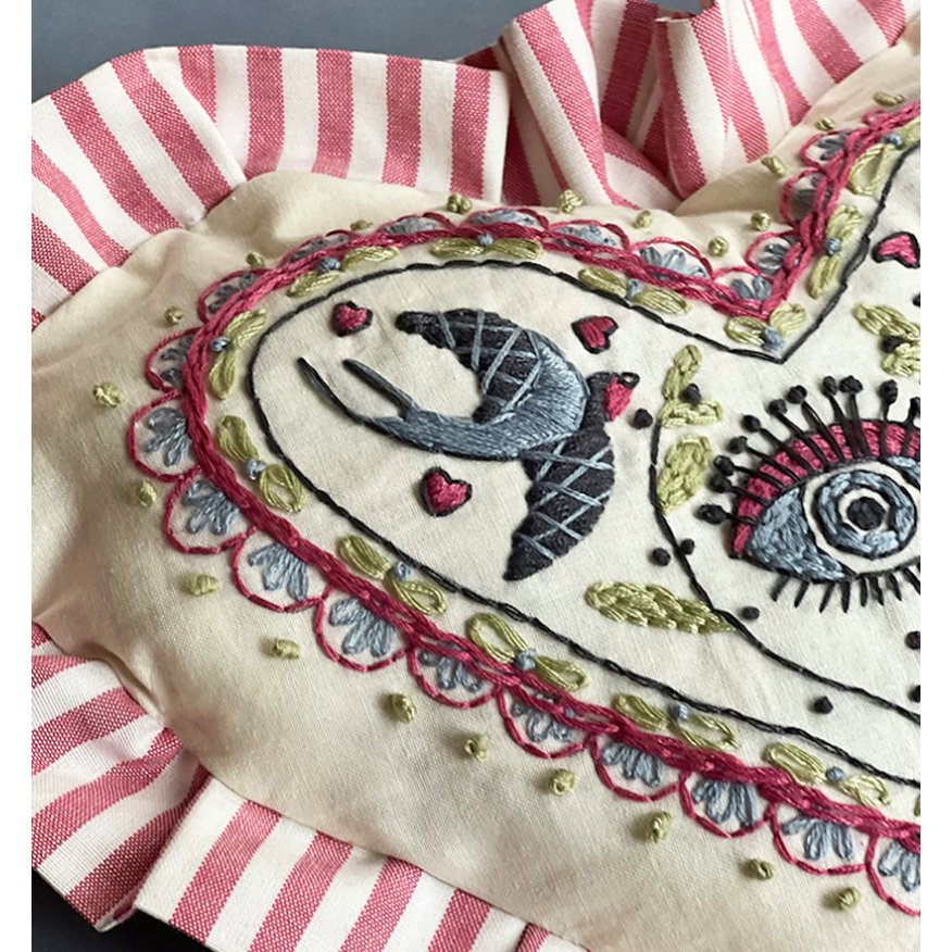 Boudoir Heart Cushion - Digital Download - MakeBox & Co.