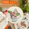 Florence Bunny & Watering Can Embroideries - MakeBox & Co.
