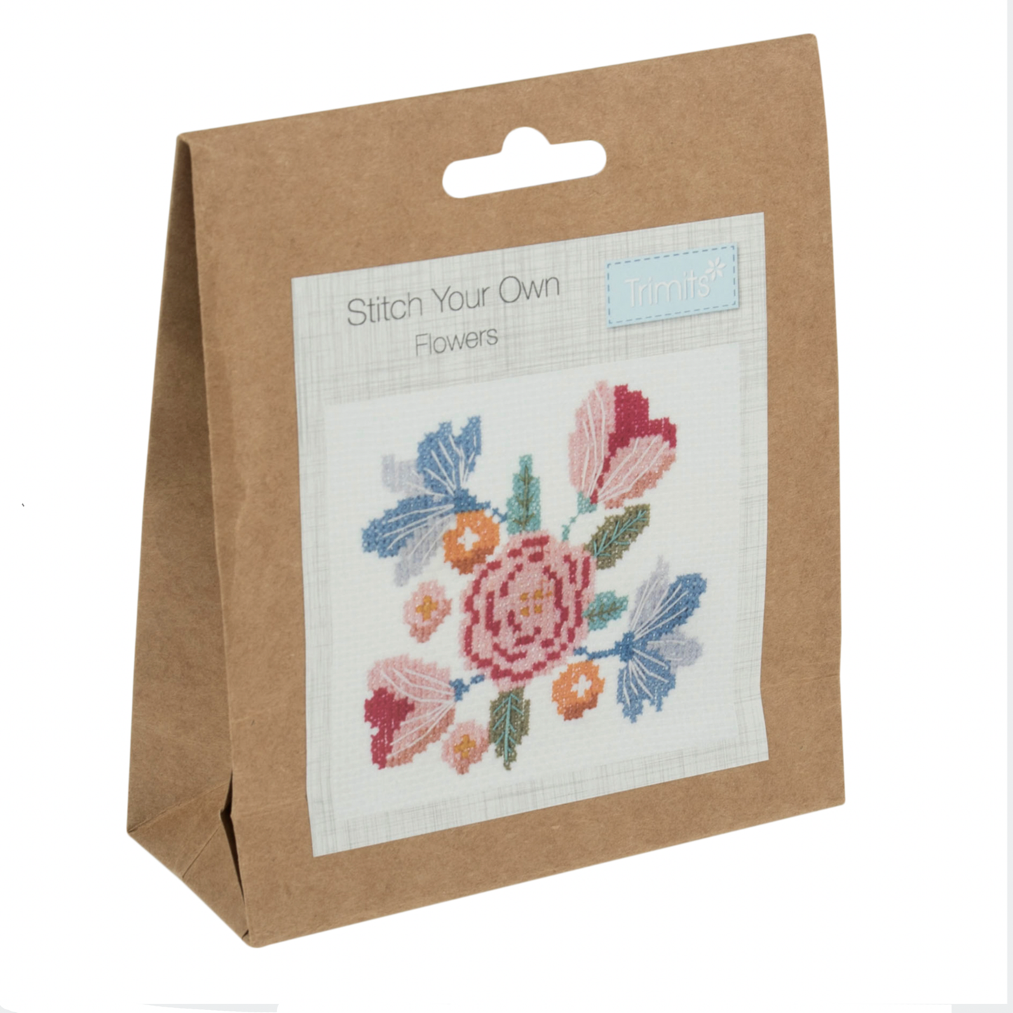 Flowers Counted Cross Stitch Kit