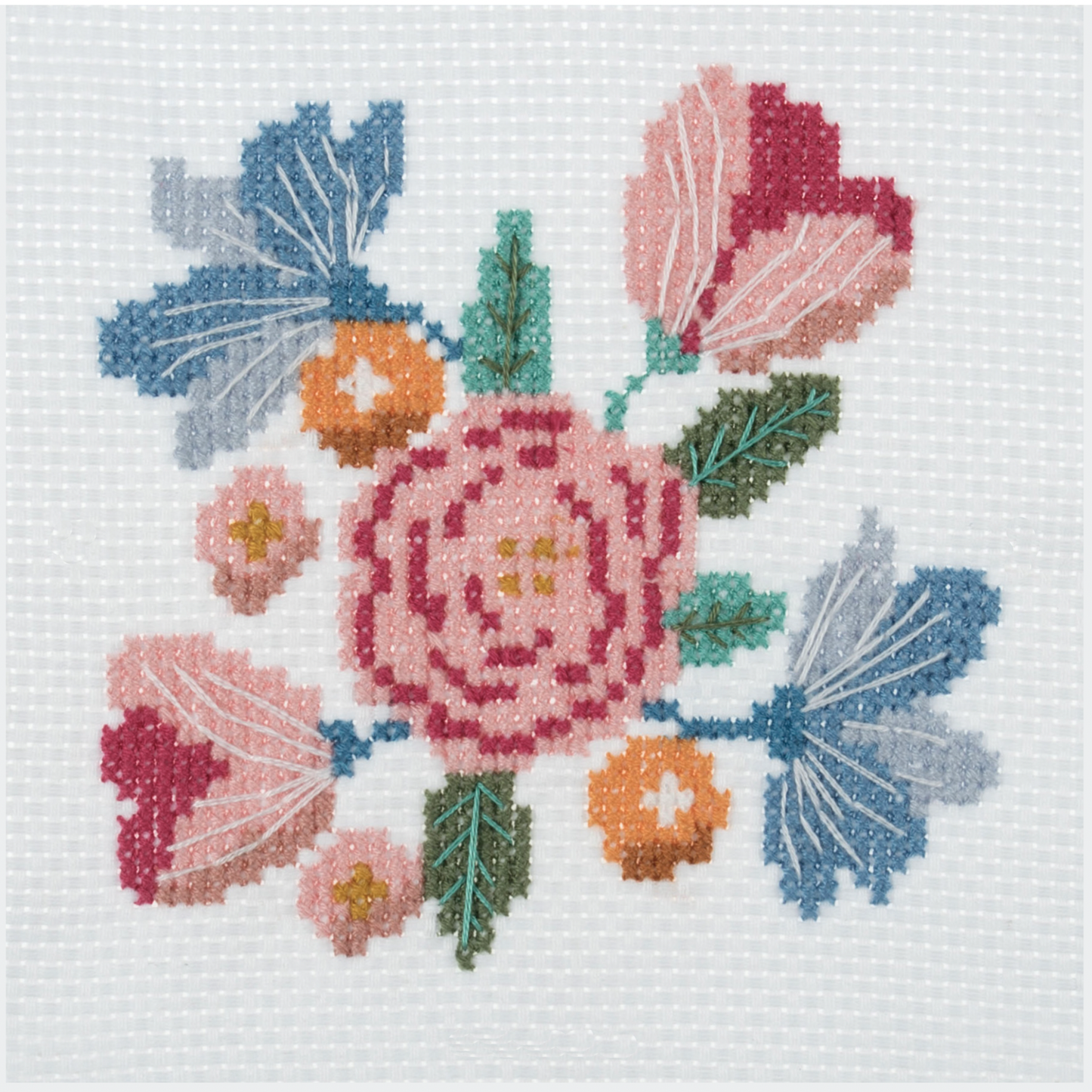 Flowers Counted Cross Stitch Kit