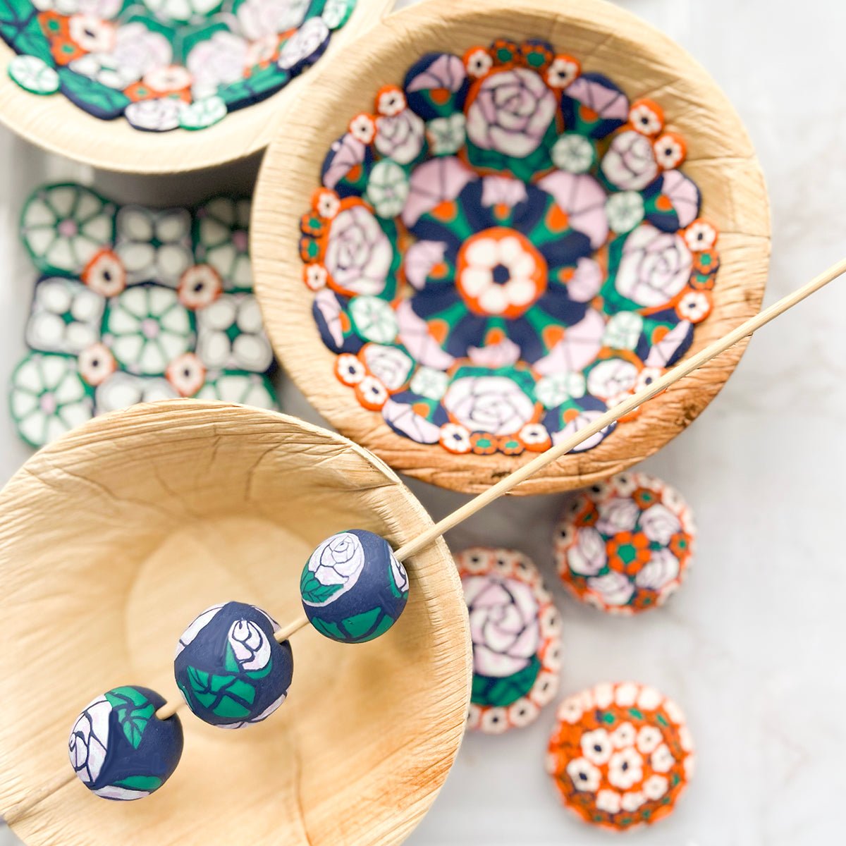 Millefiori Polymer Clay Cane Kit - MakeBox & Co.