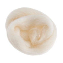  Natural Wool Roving 10g, Various Colours - MakeBox & Co.