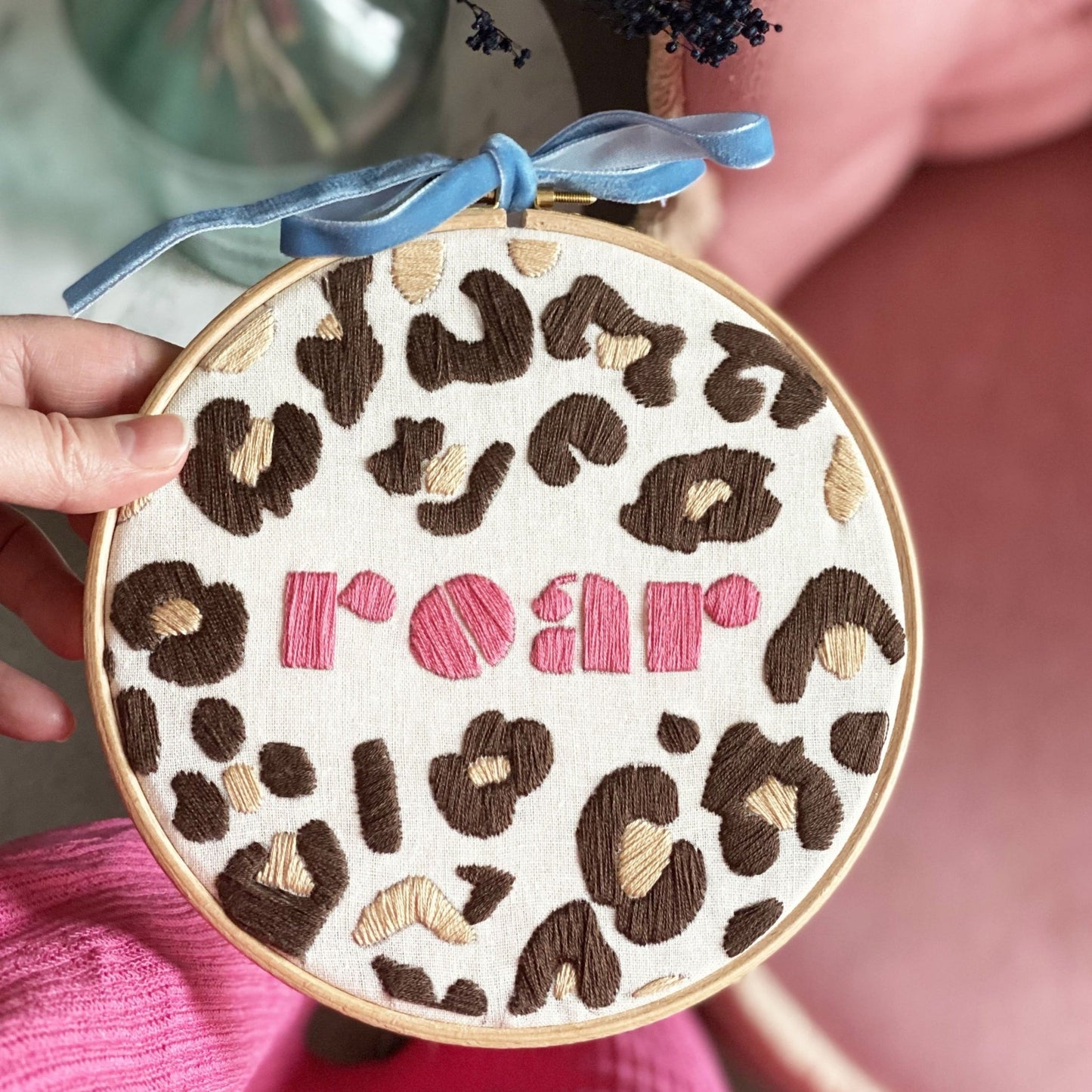 Roar Embroidery - Digital Download - MakeBox & Co.