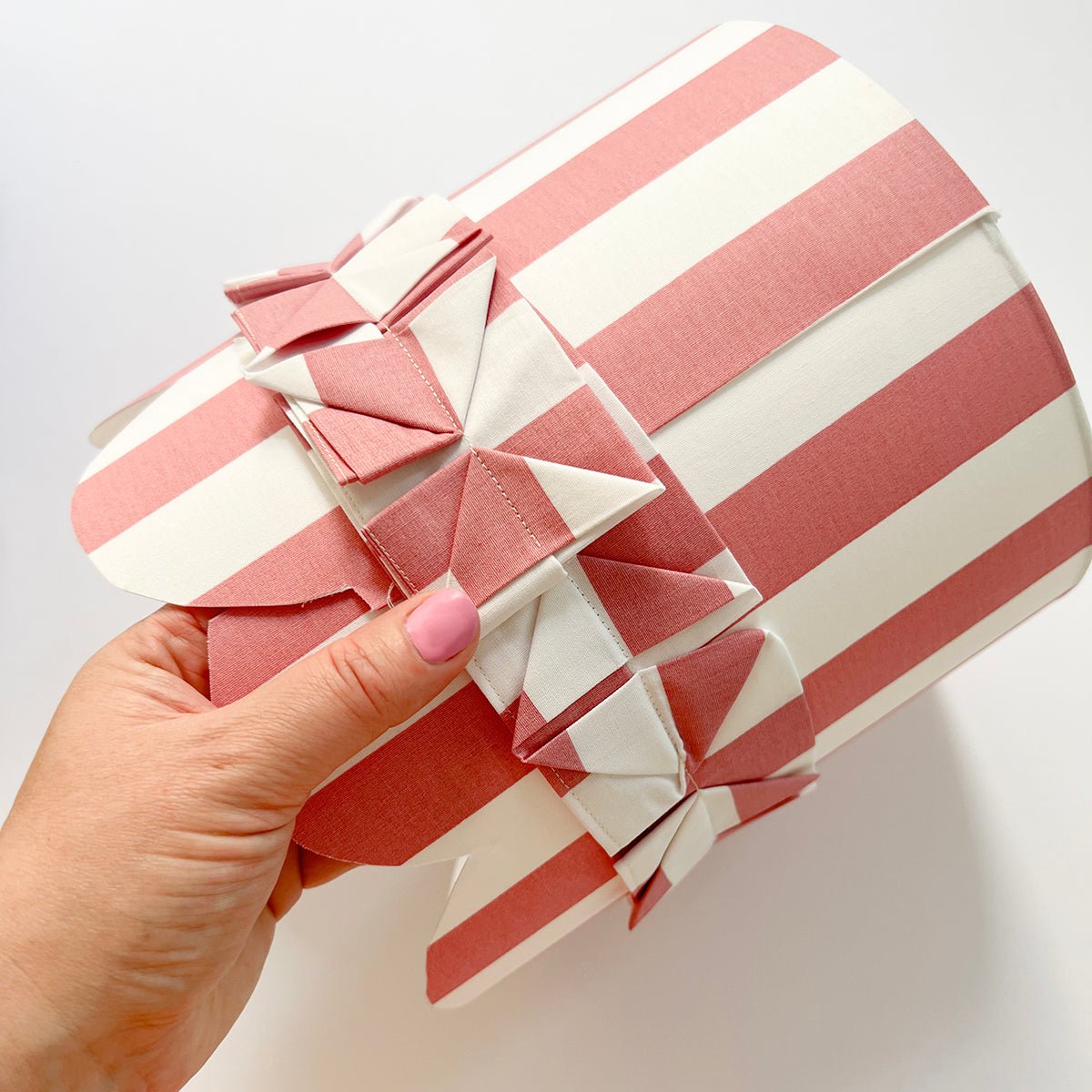 Rose Striped Scalloped Lampshade Making Kit – MakeBox