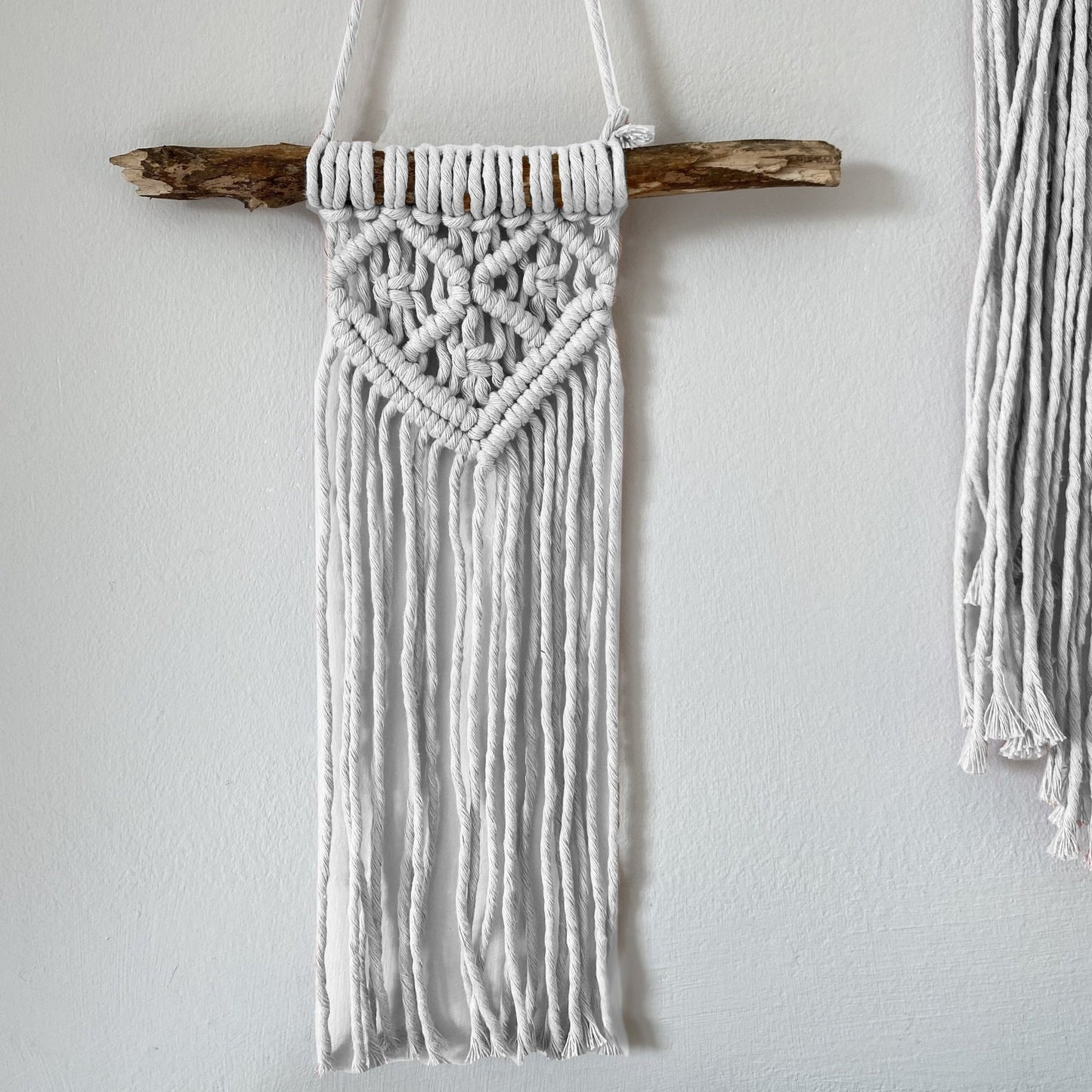 The Love Macramé Wall Hangings Duo - MakeBox & Co.