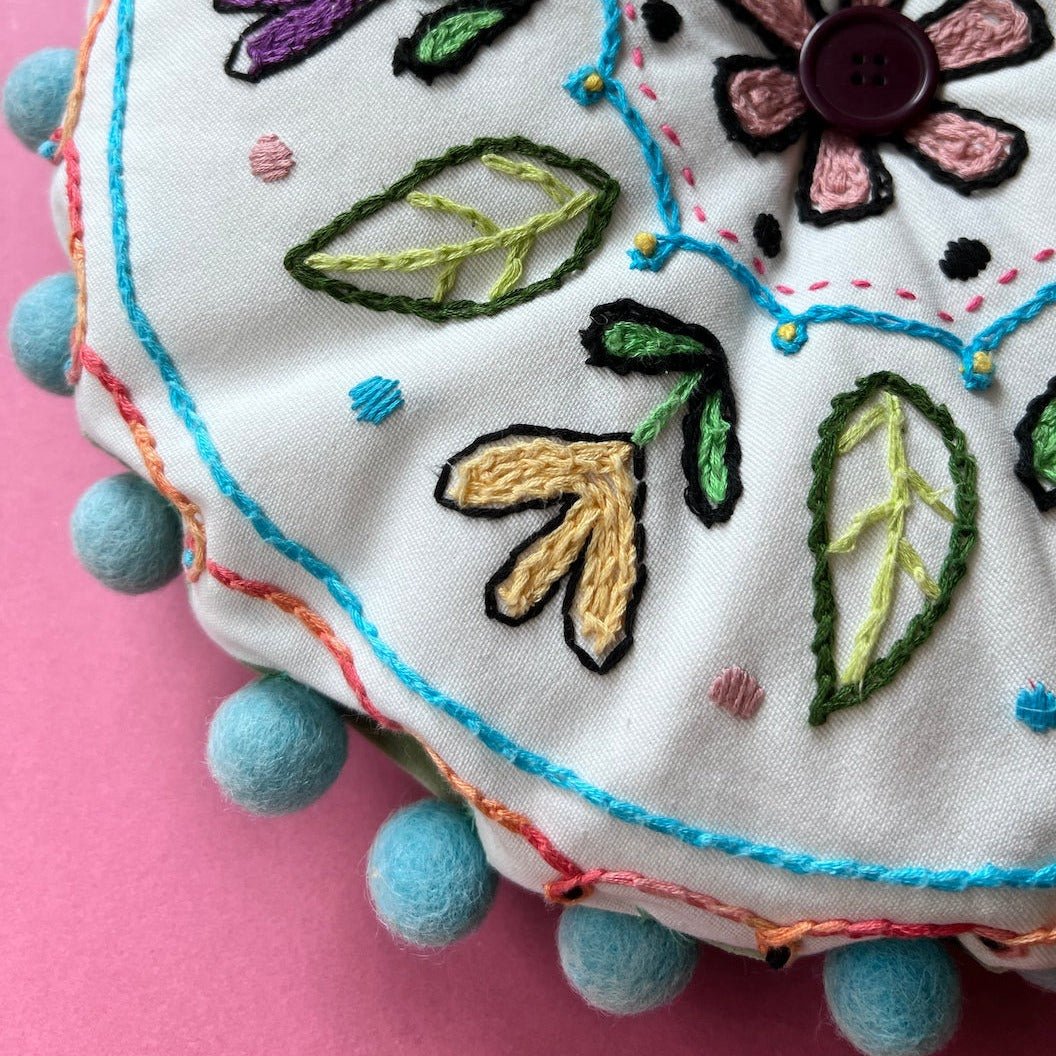 Tulip Folk Cushion - Digital Download - MakeBox & Co.