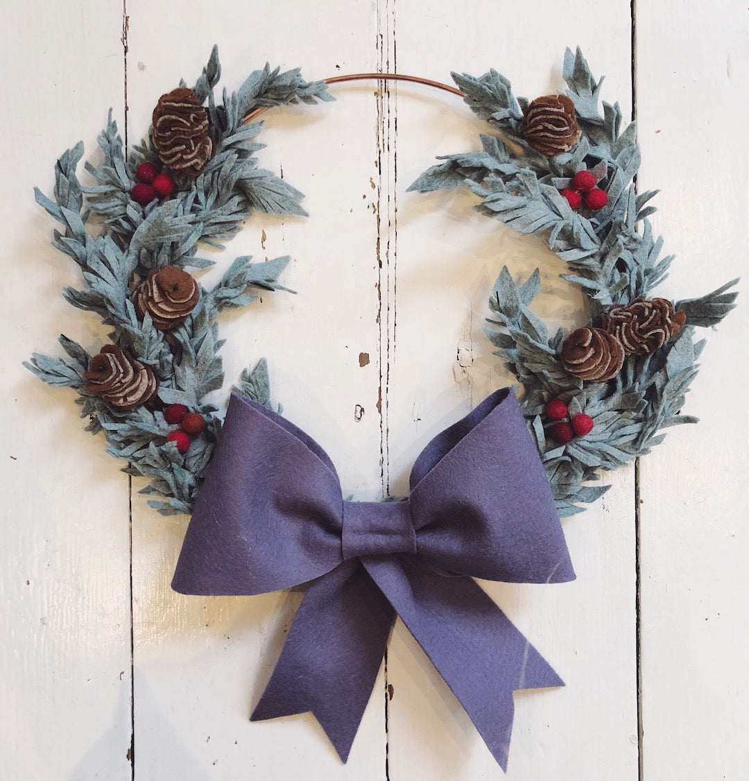 Lilac and Pine Wreath - DIGITAL DOWNLOADS