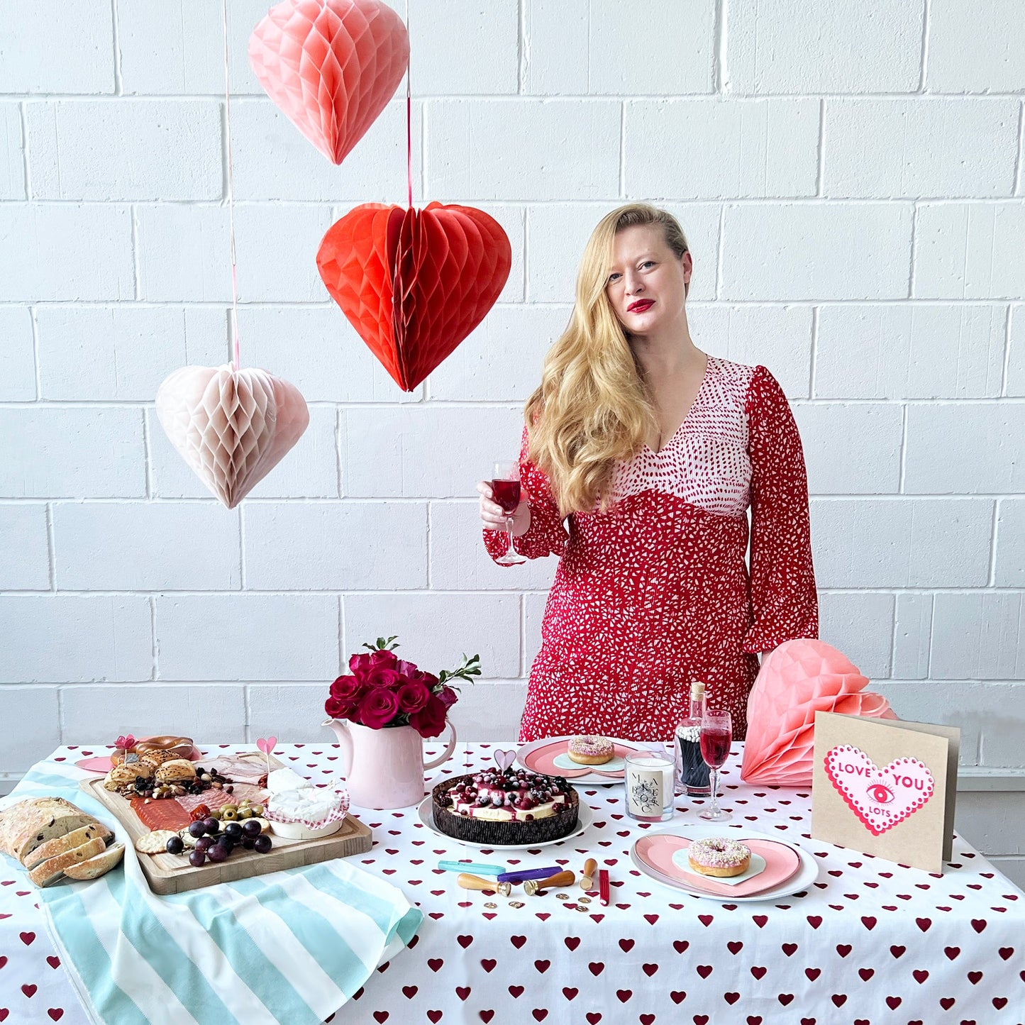 Hosting a quick to prepare Valentines meal to share with Hannah Read-Baldrey - MakeBox & Co.