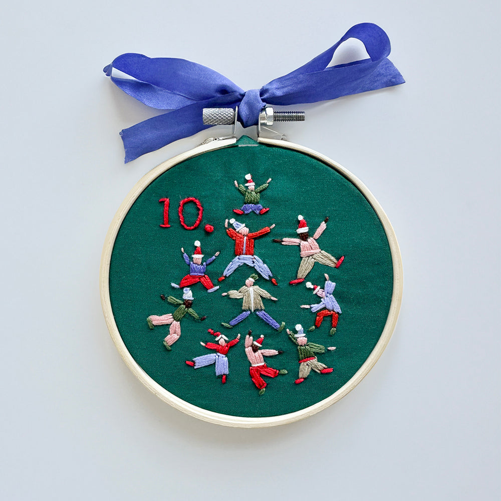 
                      
                        Luxury 12 Days Of Christmas Advent Embroidered Calendar
                      
                    