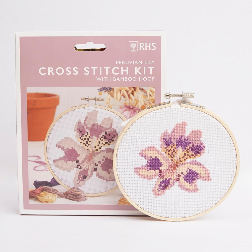 
                      
                        RHS Peruvian Lily Cross Stitch Kit
                      
                    