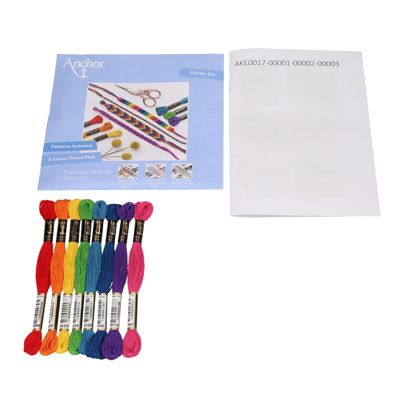 Friendship Bracelet Kit: Rainbow