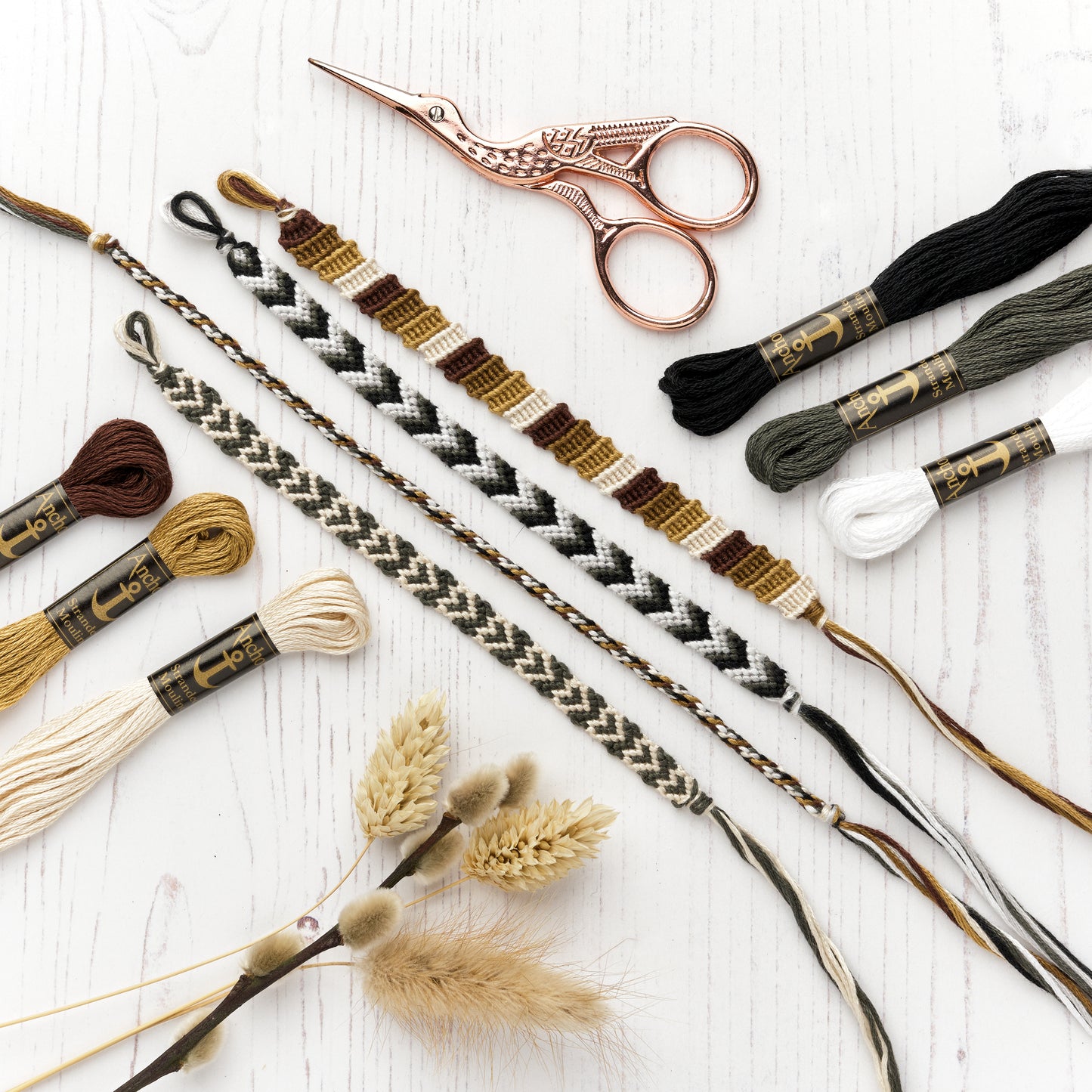 Friendship Bracelet Kit: Neutral