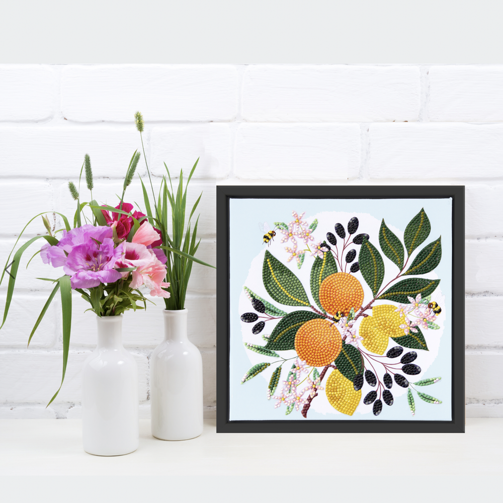 Diamond Dotz® Painting Kit, Citrus Boquet