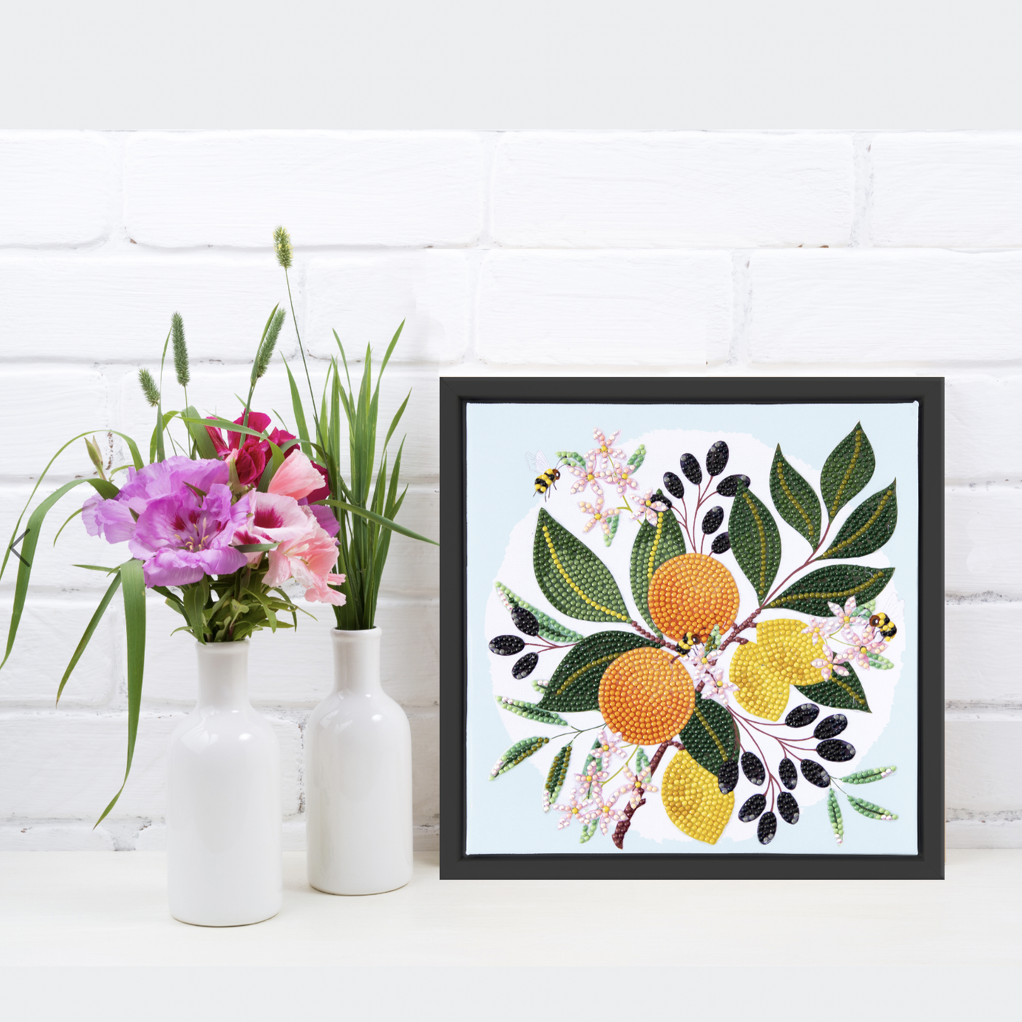 Diamond Dotz® Painting Kit, Citrus Boquet
