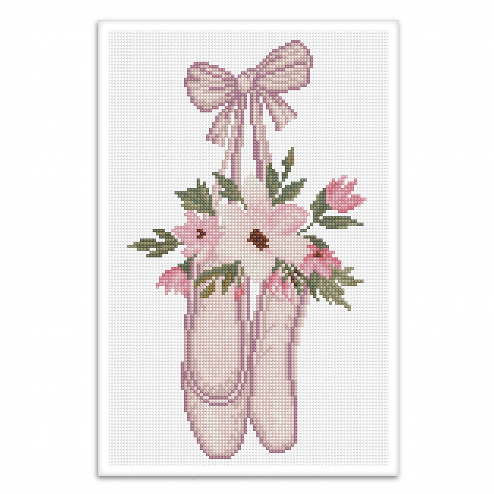 Diamond Dotz® Painting Kit, Ballet Slippers